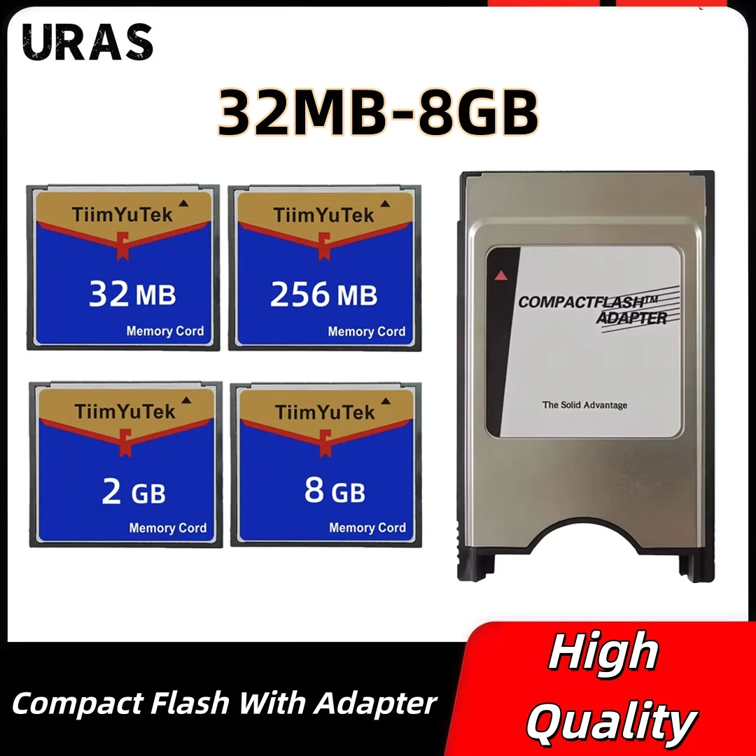 

Original Industrial Compact Flash CF Card 32MB 64MB 128MB 256MB 512MB 1GB 2GB 4GB 8GB PCMCIA Memory Card