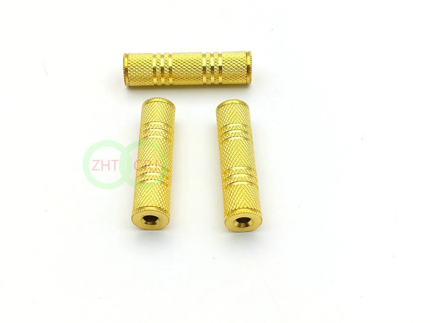 

50pcs/100pcs gold Plated 3.5mm 1/8" Female to 3.5mm Female Jack Audio Stereo connector