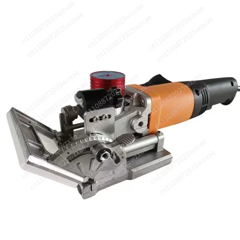 Woodworking handheld slotting machine biscuit tenon joiner invisible lamino connector furniture 2-in-1 fastener power tool
