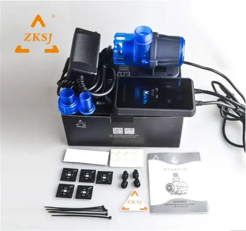 ZKSJ Electric DC 24V High Pressure Aquarium Submersible Water Pump Reef marine aquarium fish tank pump