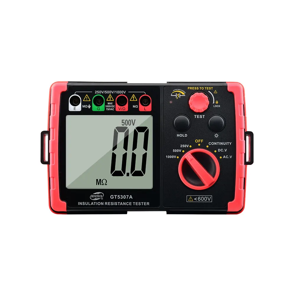 

BENETECH GT5307A Тестер сопротивления изоляции