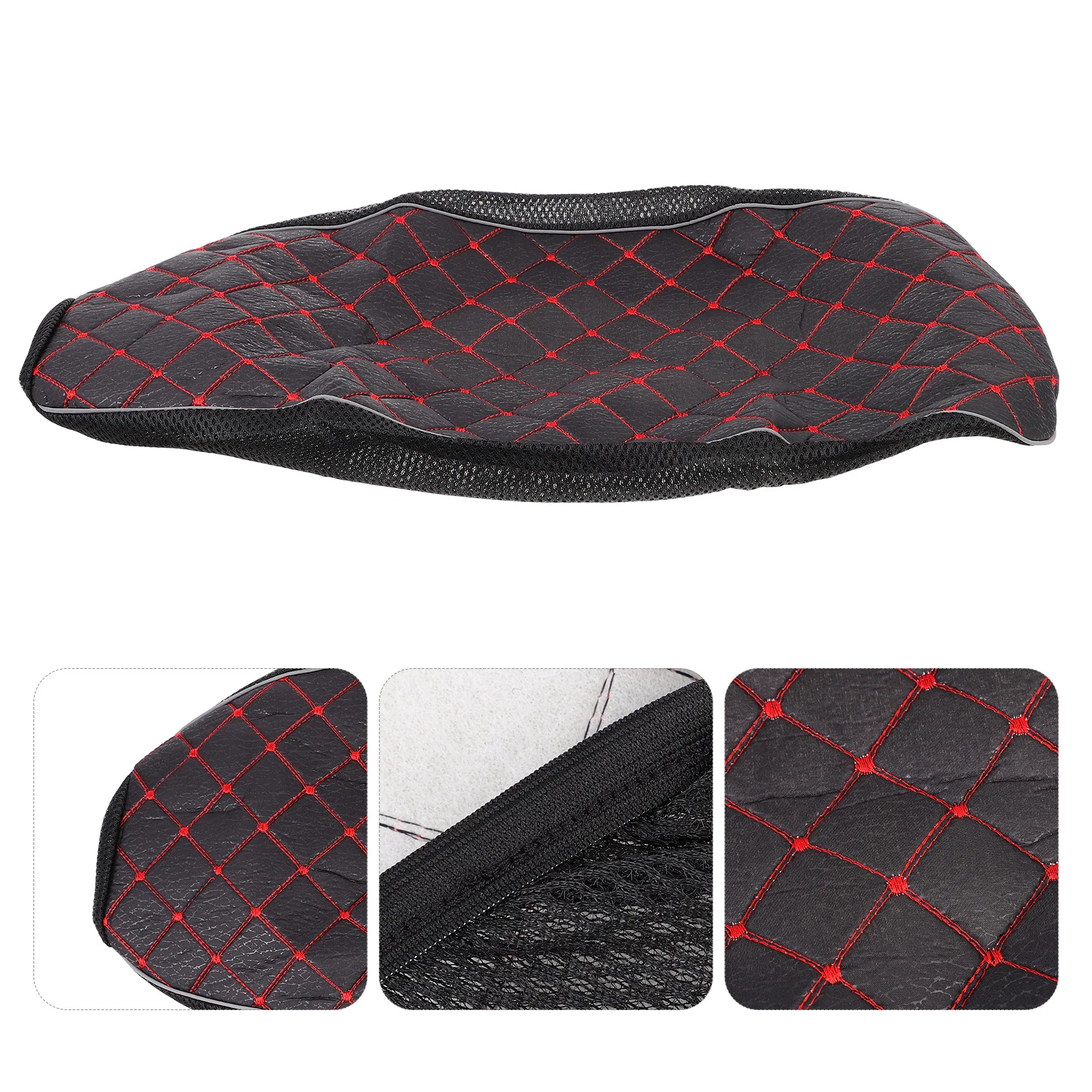 

Motorcycle Seat Cover Linen Mesh Material Sunproof Dustproof Protector For Scooter Moped Electromobile Motorbike Seats Pad