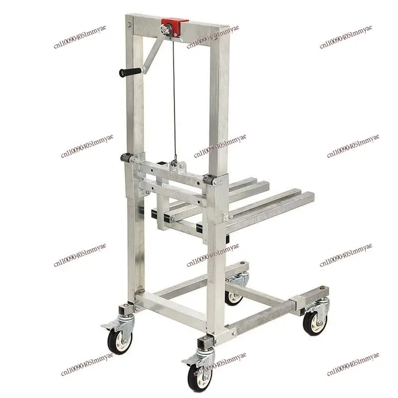 

Manual Unloading Artifact Lifting Handling Stacker Forklift Lifting Portable Folding