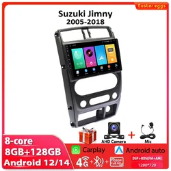 Multimedia Video Player For Suzuki Jimny 2005-2018 Car Radio GPS Navigation Carplay WIFI 4G WIFI Android Autoradio Head Unit