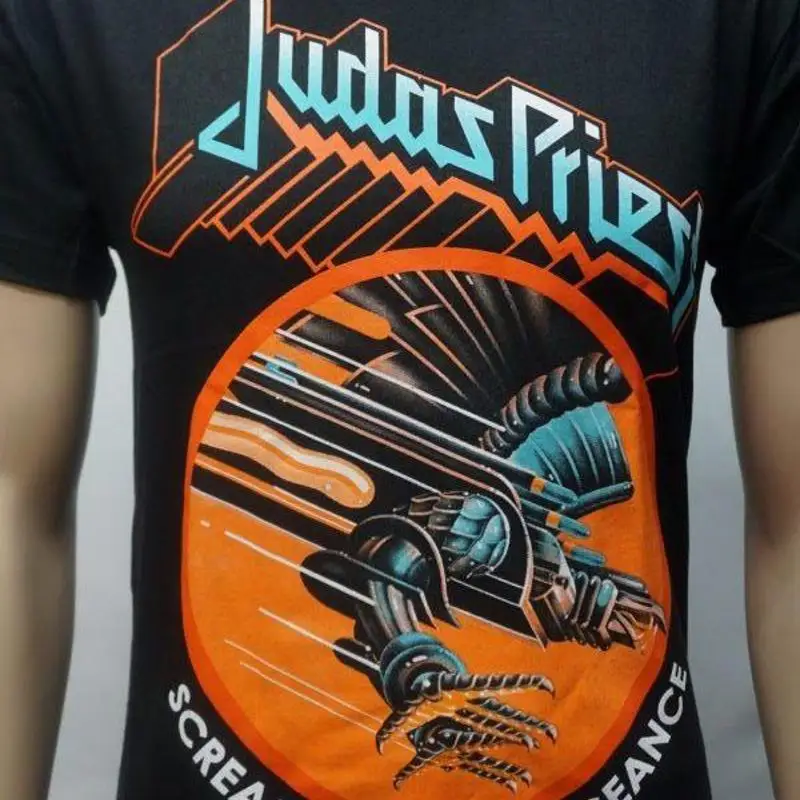 JUDAS PRIEST Screaming For Vengeance T SHIRT S-M-L-XL-2XL New T Shirt Official