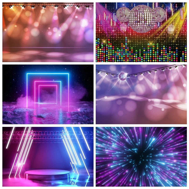 레이저 광선 사진 배경 무대 파티 댄스 바 멋진 배경, 사진 포토콜 사진 스튜디오 소품