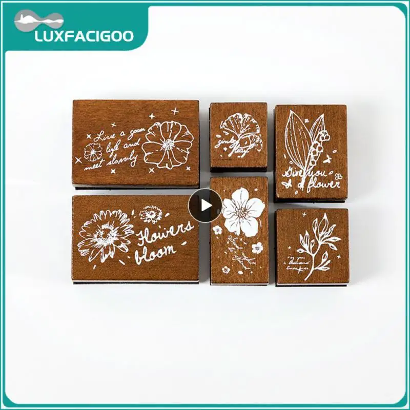ختم خشبي فني عتيق ، ختم صنع البطاقات ، حرف القصاصات ، مطبوعات زخرفية ، هدية فنية ، سهلة التنظيف