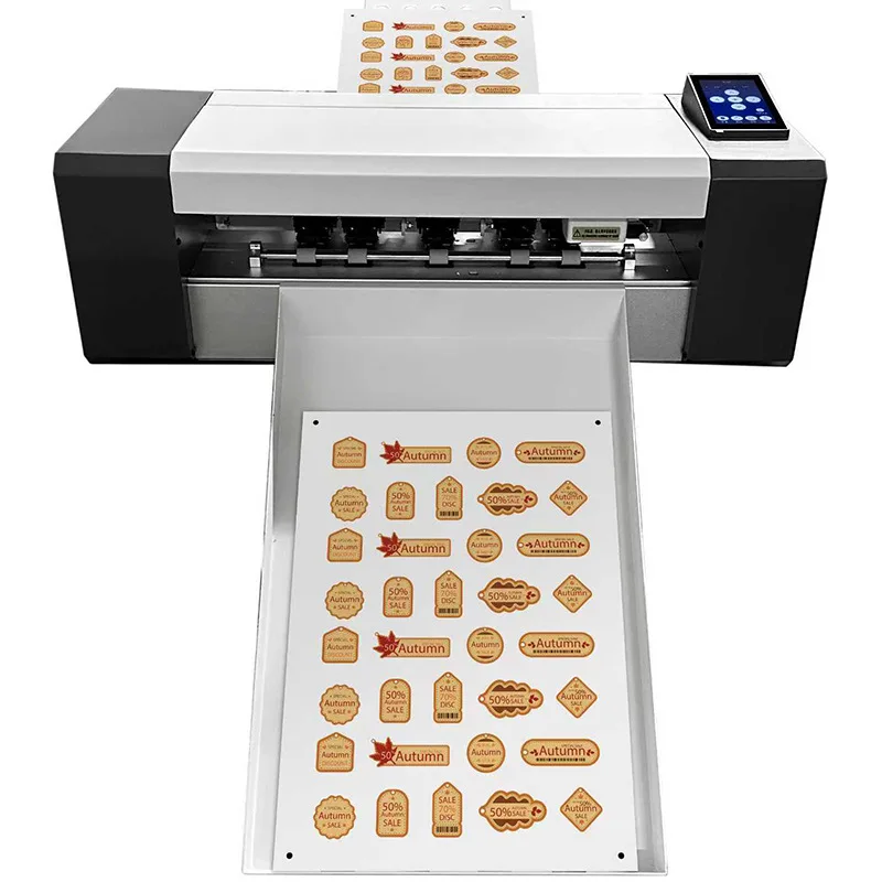 A3 Automatic Continuous Paper Feed Servo Lettering Machine For Instant Advertising Sticker Edge Patrol Product Graph Plotter