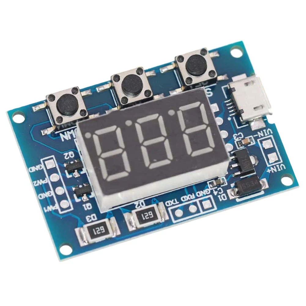 1Hz to 150KHz Dual Channel For PWM Signal Generator Module for Pulse Frequency and Duty Cycle Adjustment Applications