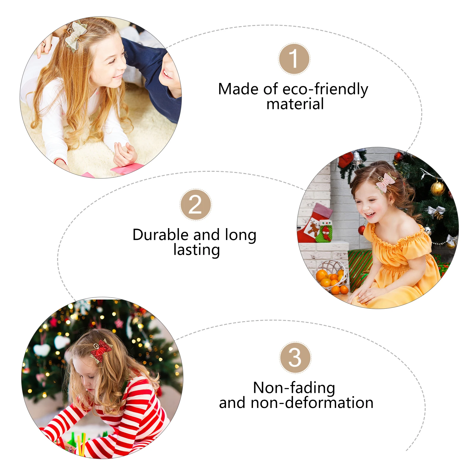 

5 Pcs Shining Powder Hairpins Ballet Girl Rhinestone Clips Lovely Hair Accessories Fashion Decoration for Girls Outdoor Parties