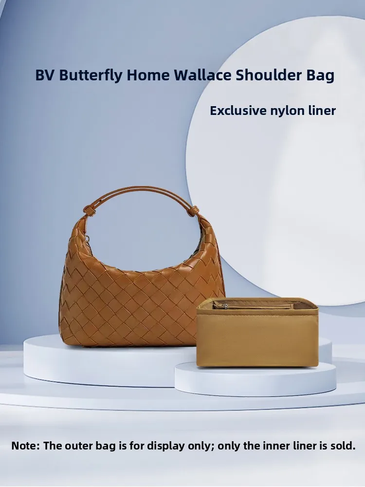 

Nylon Underarm Bag Inner ket Lunchbox Sle oulder Bapa Storage Bag Cosmetic Bag for Everyday Use
