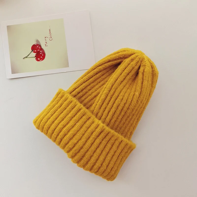 Gorro de malha infantil infantil, recém-nascido, bebê, malha, meninos, meninas, crianças, quente, outono, inverno, 1-6 anos