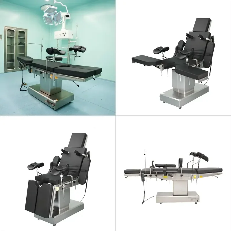 for CH High Quality Electric Manual Radiolucent Operating Table Hydraulic Surgical Bed
