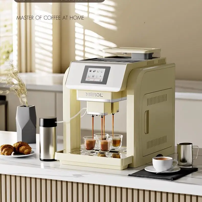 

Hot Selling Commercial And Household All-in-one Italian Style Fully Automatic Coffee Machine, Cappuccino Espresso Machine