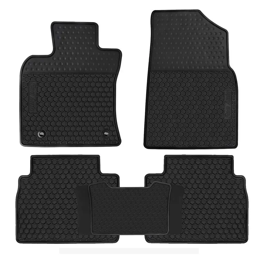 

Floor Mats Custom Fit for Toyota Camry 8th 2018 2019 2020 2021 2022 2023 2024 Full Black Rubber Car Floor Liners Set All Weather