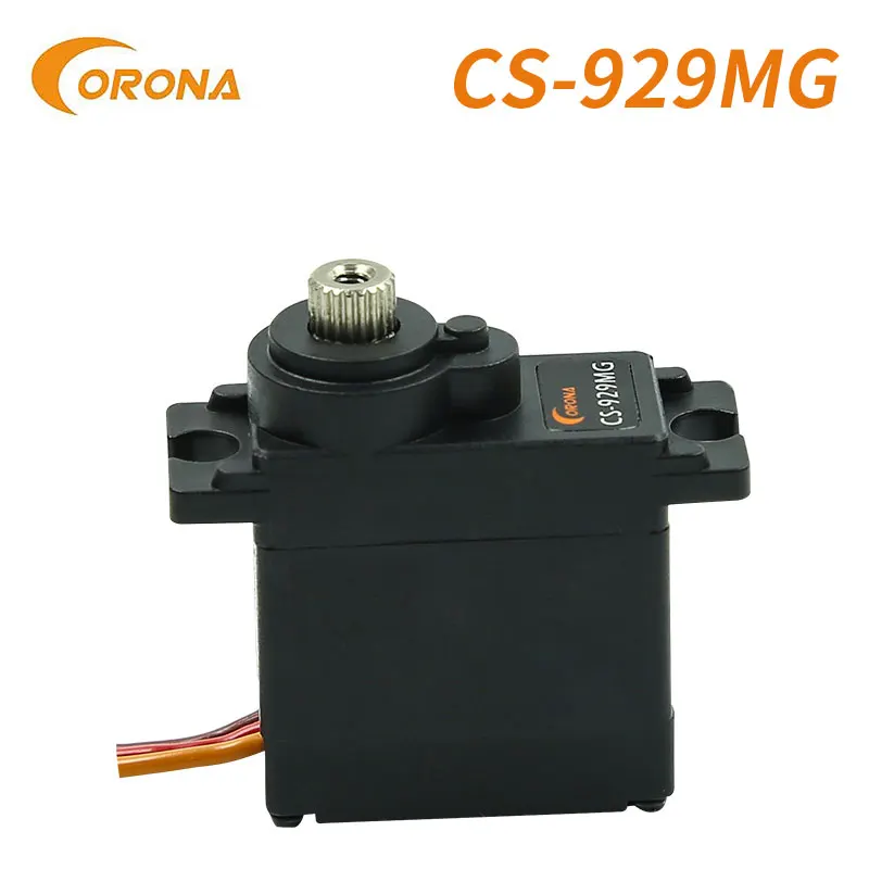 Corona CS‑929MG RC-Servo, 9 Gramm, Metallgetriebe, analoges Servo für RC-Flugzeuge, Starrflügler, Hubschrauber, Flugzeug- und Robotermodelle, Zubehör – Detail 4