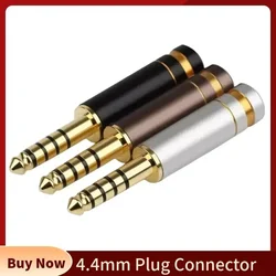 Consumer Electronics 4.4mm Connector Headphone Jack Balanced Interface Speaker Terminal Aluminum Alloy Shell 4.4 Plug Amplifer