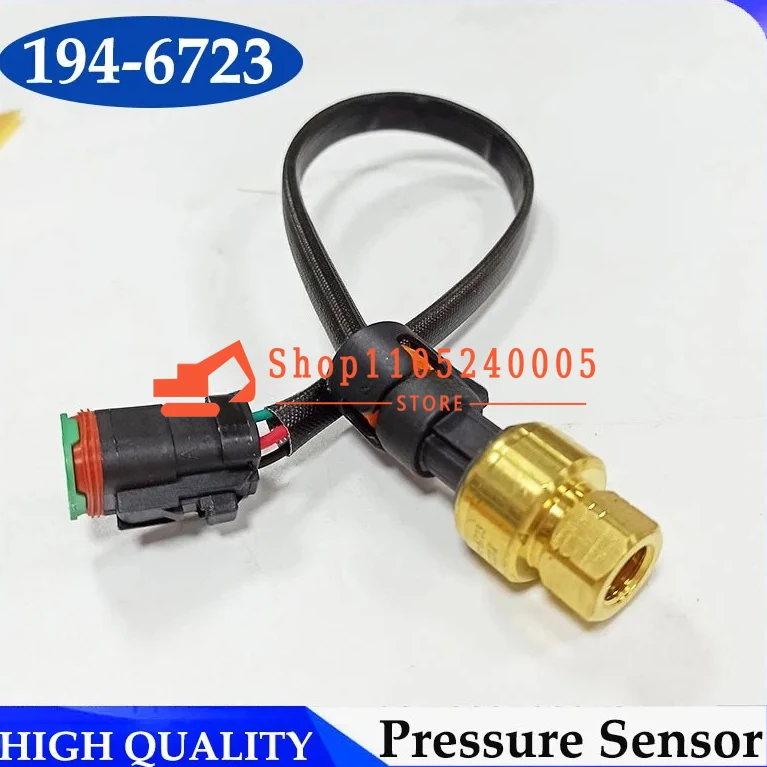

194-6724 194-6725 Датчик давления топлива 194-6722 194-6723 для экскаватора 325C E325C C15 Датчик давления