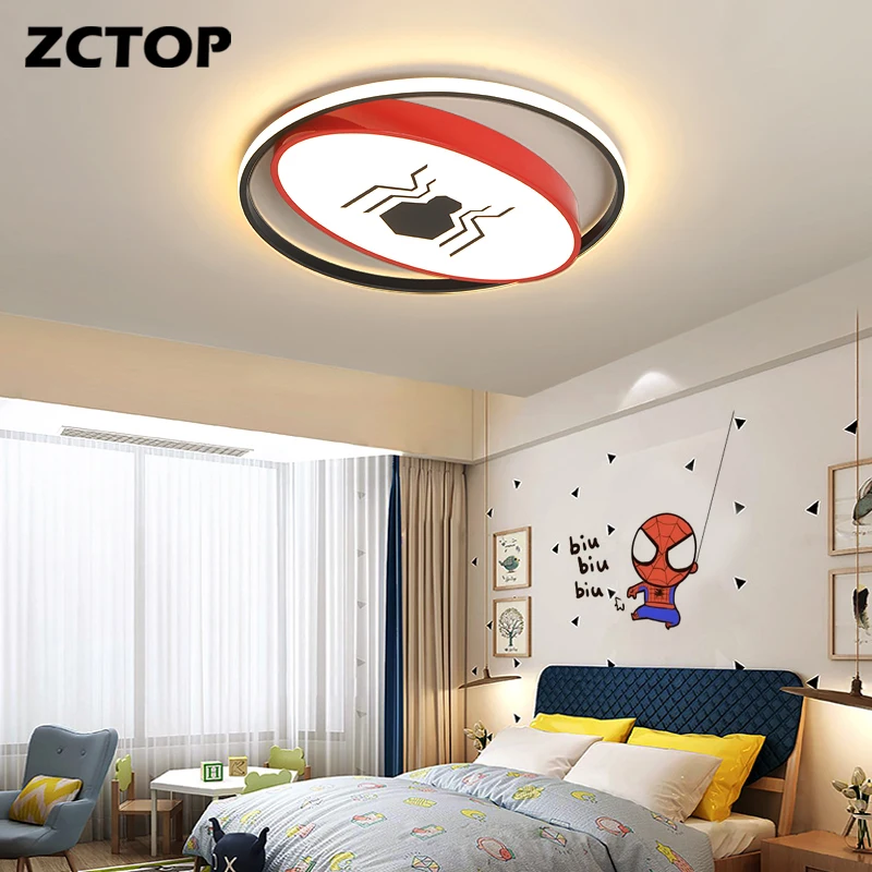 Modern Led Ceiling Lights Children\'s Lamp For Home Children Room Study Room Kids Baby Room Cartoon Ceiling Lamps Fixtures AC110V