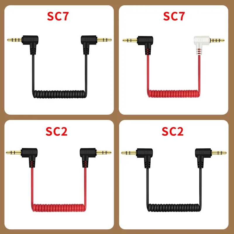 For 3.5mm Connection Cable TRS To TRRS Adapter 4 Sections 3 Sections Dual 3.5mm Audio Cable Microphone Connection Cable