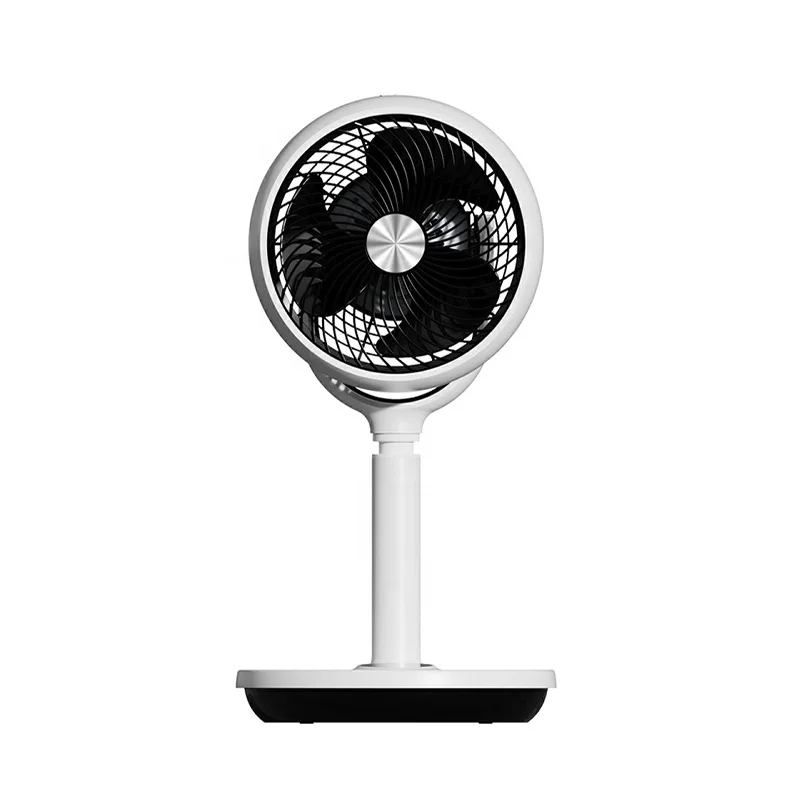 

AI intelligent standing fan 55w 3D oscillating height adjustable vertical air circulation fan