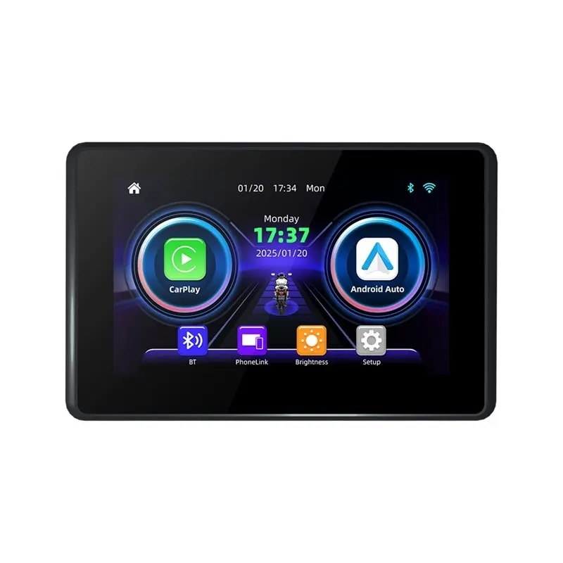 

M93K-For BMW R1200GS ADV Motorcycle 5 Inch Monitor Carplay Android Auto Support For BMW R1250GS ADV/S1000XR Motorbike