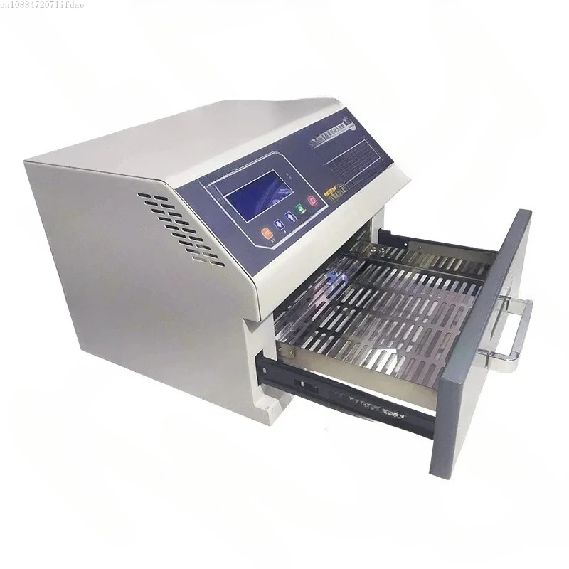 ZB2520HL 1600W Desktop Smd Reflow Oven Industrial Lead Free Hot Air Cycle Heating Solder Oven Pcb Reflow Oven Soldering