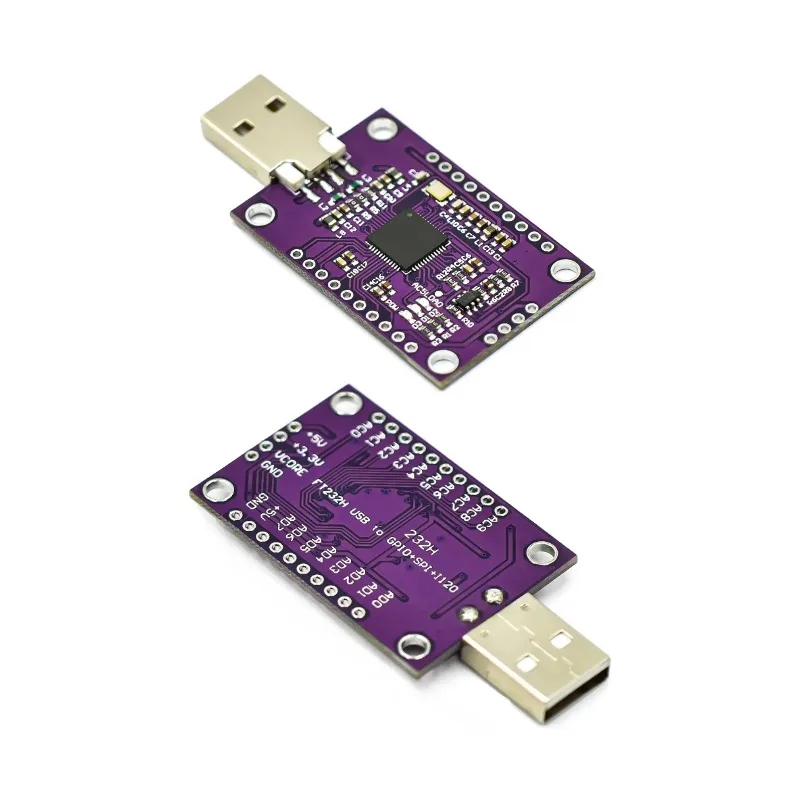 FT232H High Speed Multifunction USB To JTAG UART FIFO SPI I2C MCU FT232H Module