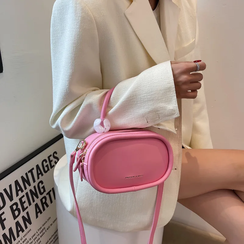 2023 Summer New Fashion PU Crossbody Bag for Women Handbags Single Shoulder Bag Street Trend Messenger Bag Mini Bag Tote Bag