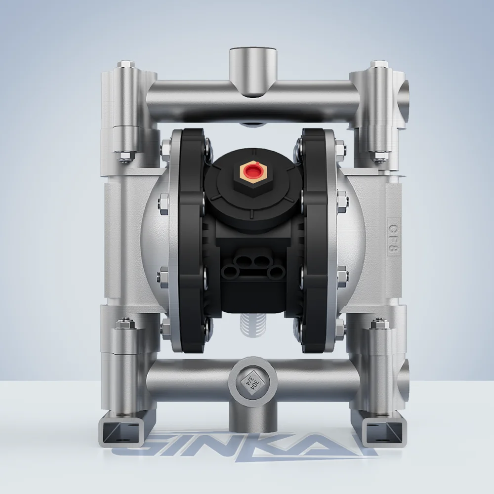 

Chemical Proof No Electricity GK15 Stainless Steel 304/316/316L Air Operated Diaphragm Pump Abrasion Resisting Heavy-Duty Marine