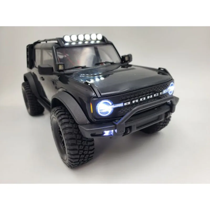 TRX4M Refit Front Bumper Simulation Accessories for 1/18 RC Crawler Car Traxxas TRX4-M Bronco Upgrade Parts