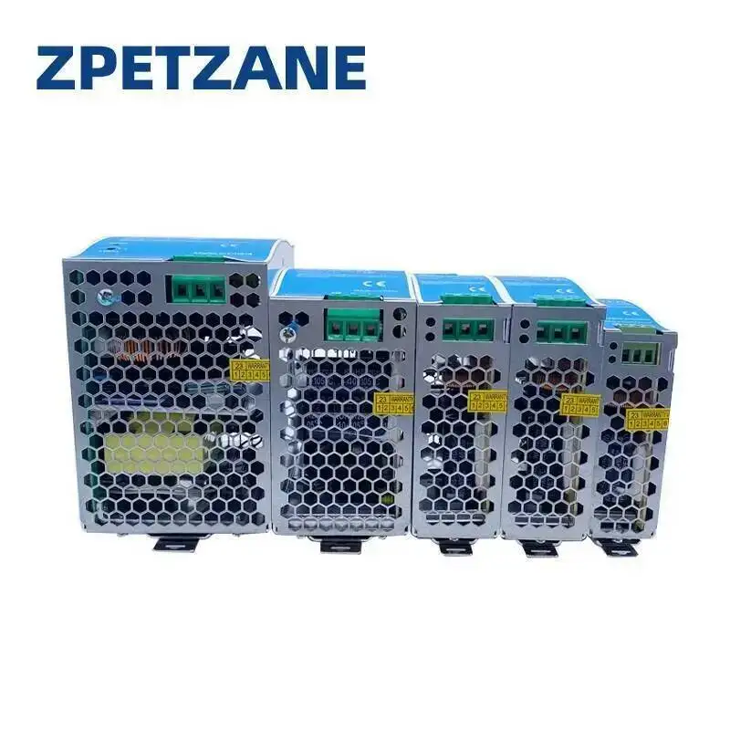 Fonte de alimentação para o equipamento bonde, ultra fino, montagem do trilho do RUÍDO, única saída, C.A., C.C., NDR-75, 120 W, 150W, 12 V, 24V