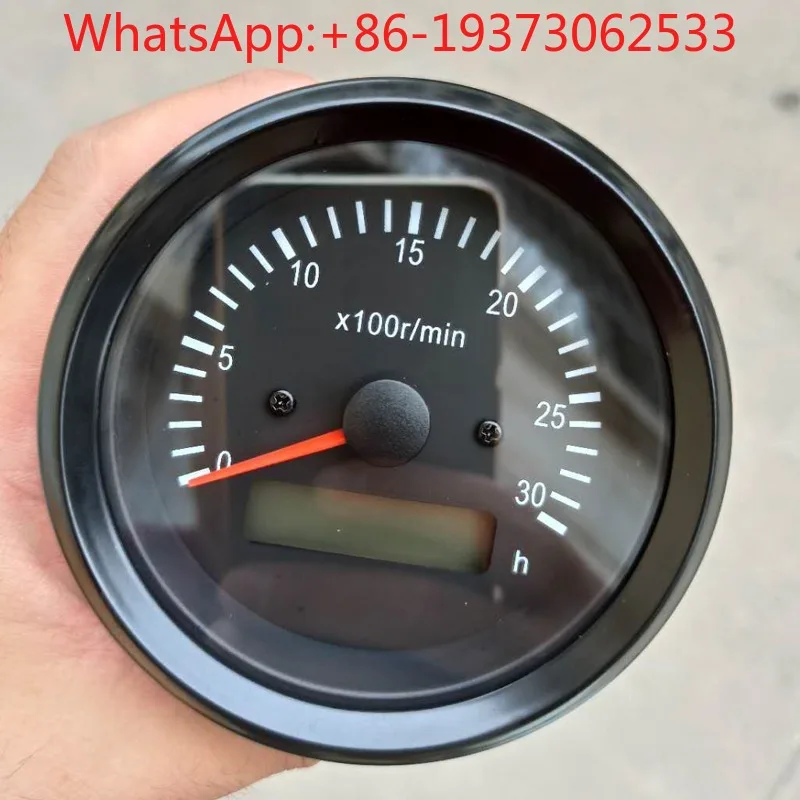 Engine Multi-function Tachometer Generator Tractor Flywheel Speed Engine Start Chronometer