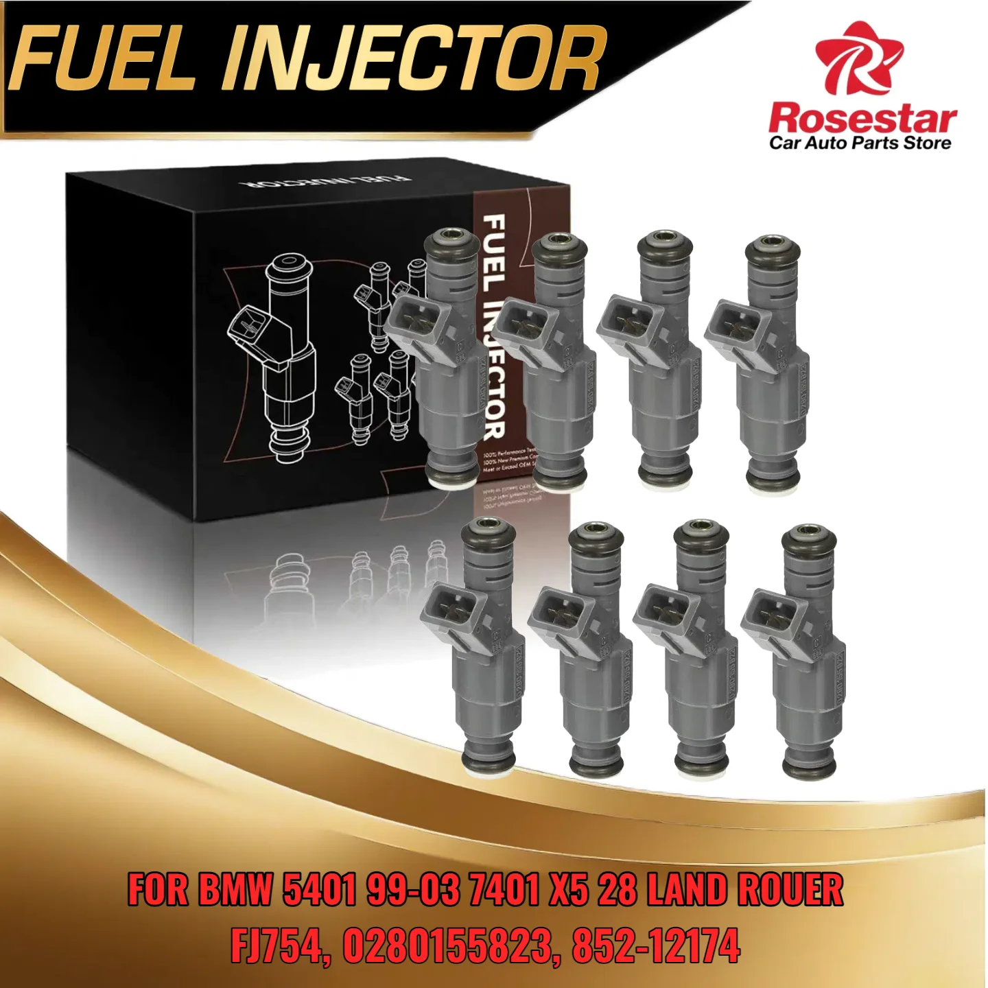

Топливная форсунка 8 шт. для BMW E39 E38 E53 E52 для Land Rover Range Rover V8 0280155823 85212174