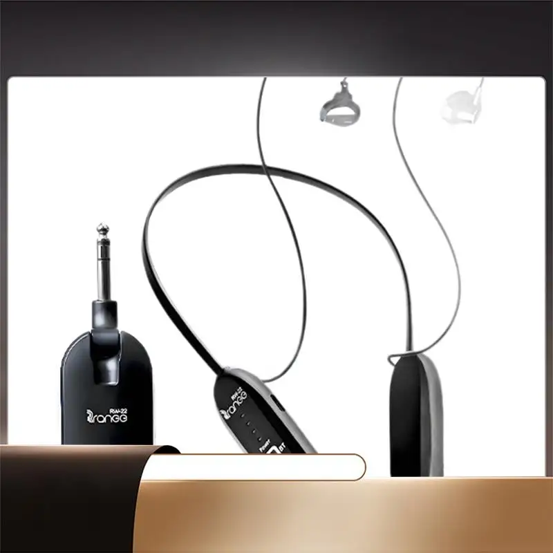 

Earphone Transmitter Receiver Low Latency High Fidelity Multipurpose For Live Performances Studio Recording Semi-In-Ear-X64A