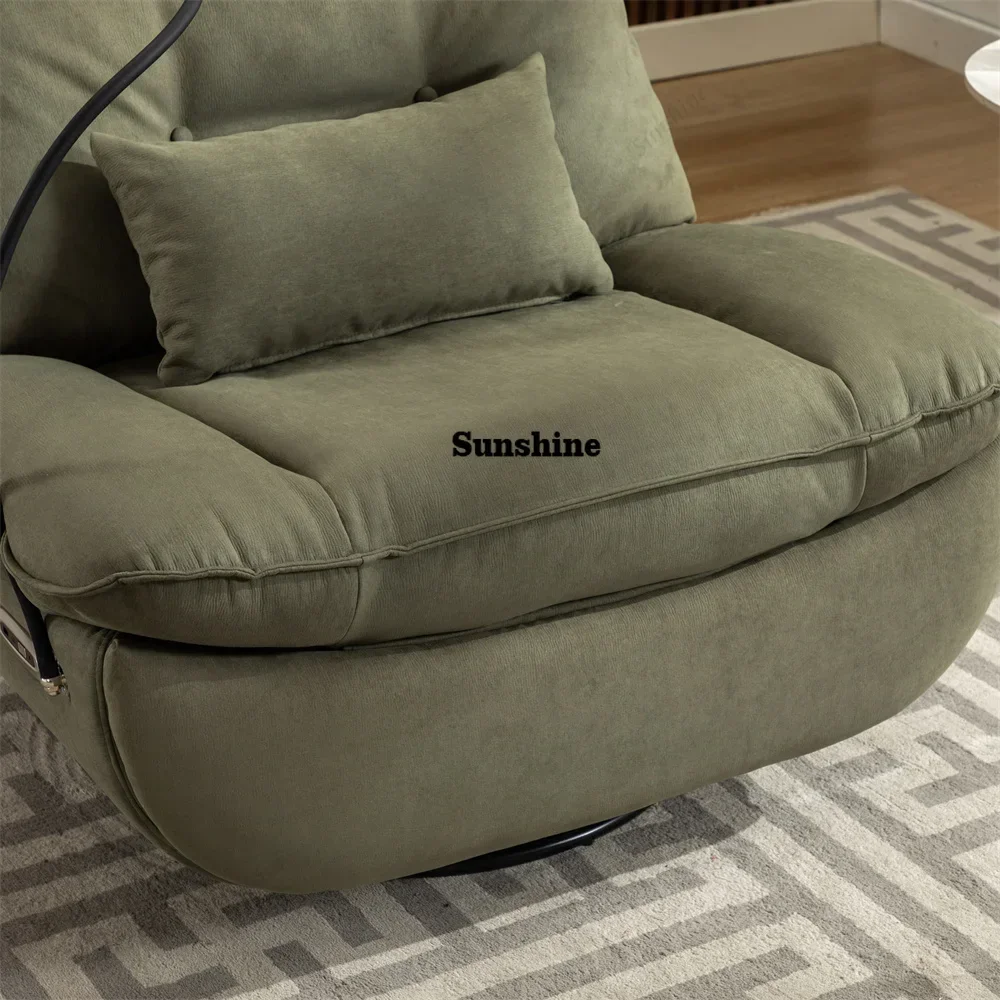 l Custom Gaming Sleeping Working Reclinable Chair Swivel Single Smart Power Recliner Sofa USB Charger with Bluetooth