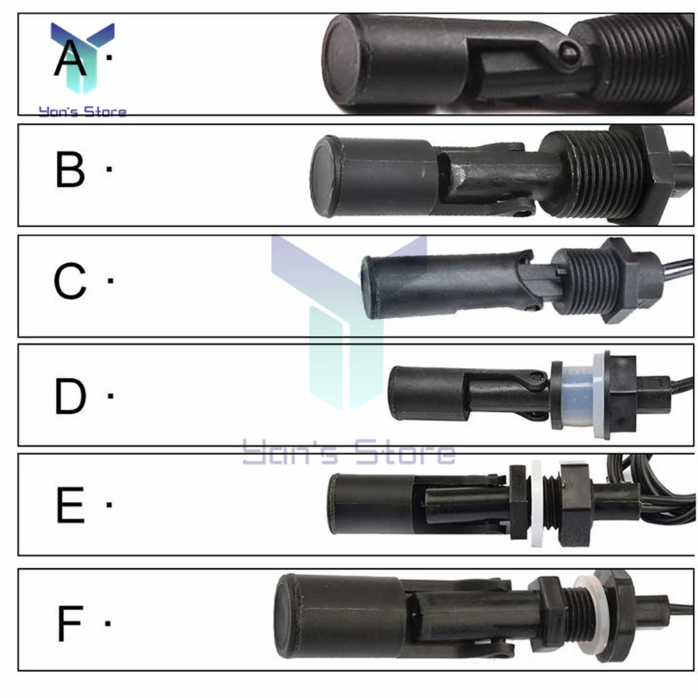 Interruptor Horizontal do Sensor do Flutuador da C.a. dc para as Bombas de Água da Associação do Tanque Sensor de Nível Líquido 10w 50w 110v 220v
