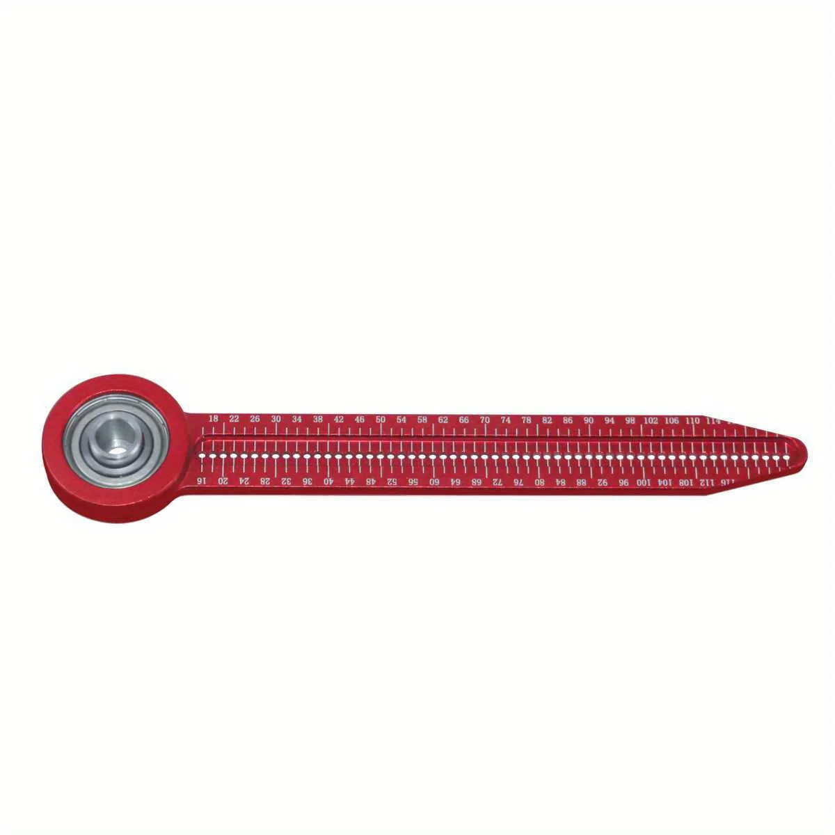 Carpentry universal mini portable compass aluminum alloy concentric design painting engineering decoration hole ruler