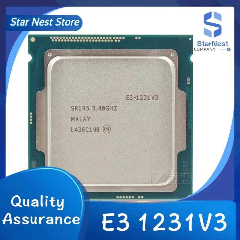 Xeon E3 1231 V3 1231V3 3.3GHz Quad-Core LGA 1150 cpu processor