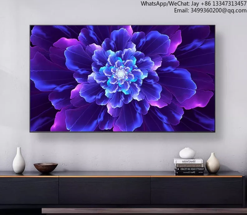 

Y-100" Fixed Frame Screen 4K HD Projector Screen Wall Mounted Metal Narrow Frame Projector Screen White Soft Design