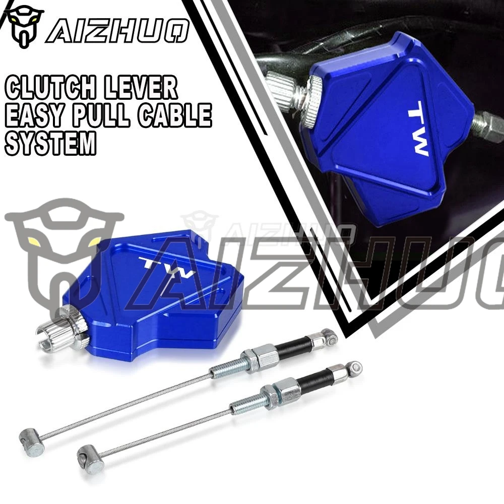 

Motorcycle Accessories Short Stunt Easy Pull Clutch Lever System TW 200 FOR YAMAHA TW200 2000 2001 2002 2003 2004 2005 2006 2007