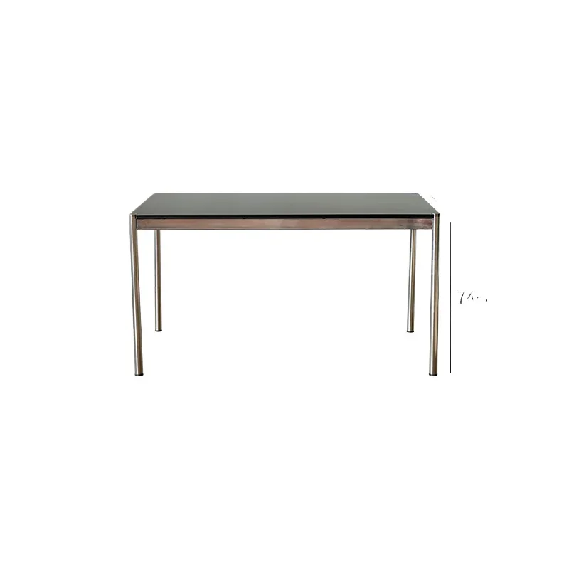Medieval Bauhaus desk ins household small apartment modern simple desk computer desk