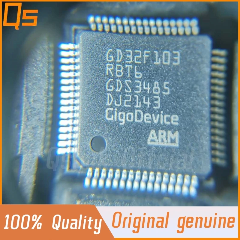 New Original GD32F103RBT6 GD32F103 LQFP64 Chip 32-Bit Microcontrolle MCU