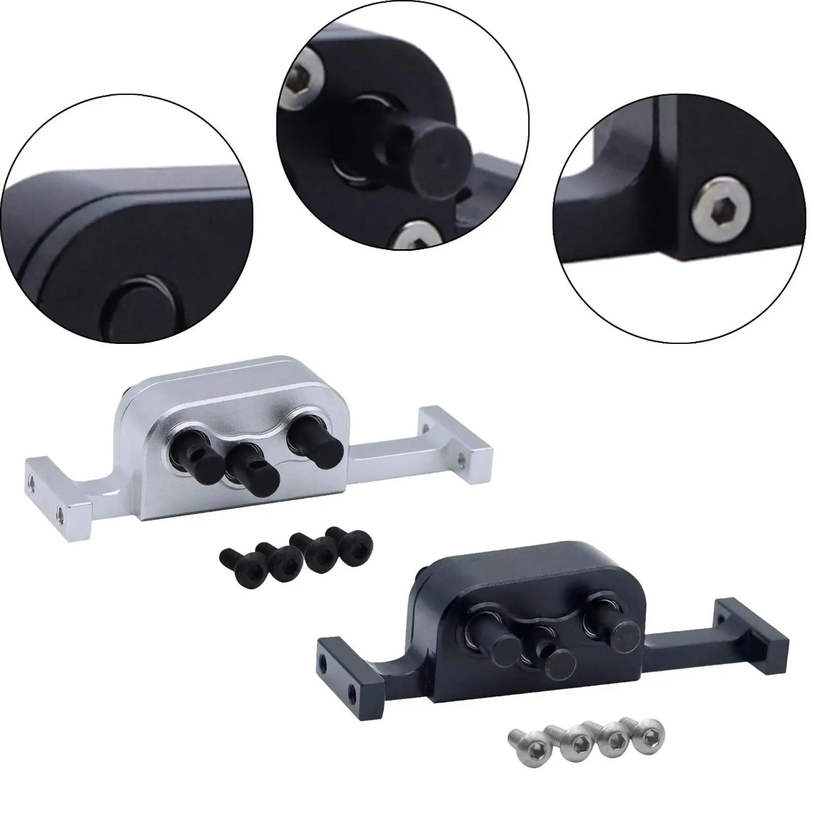 RC Crawler Ersatz 1/10 Rock Crawler DIY Aluminium Verteilergetriebe Getriebe