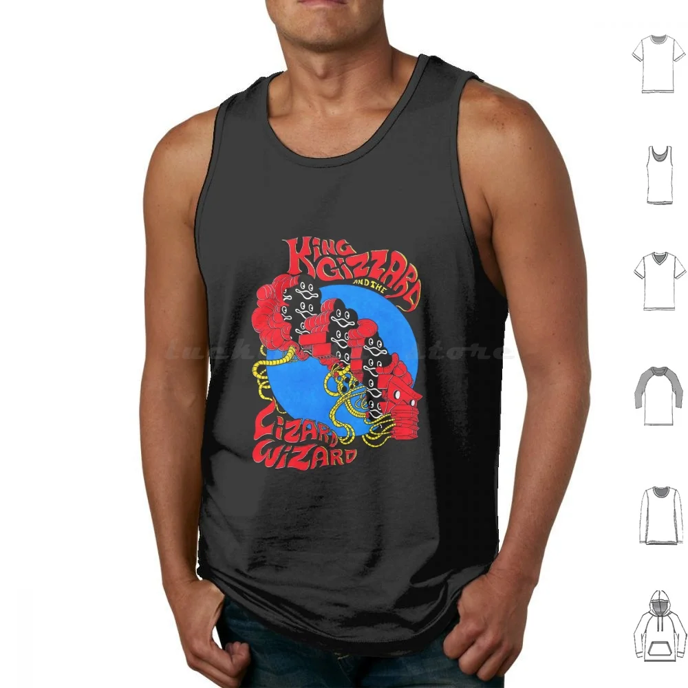 033 The Most Popular Of King Gizzard & The Lizard Wizard New 2024 Tank Tops Print Cotton The Most Popular Of King Gizzard