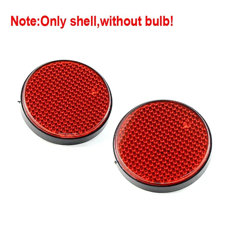 Afbeelding 5: 2 STUKS Bumper Reflector Licht Shell zonder lamp voor Toyota Highlander Sequoia Noah Fortuner Mitsubithi ASX OEM #   81910-89105