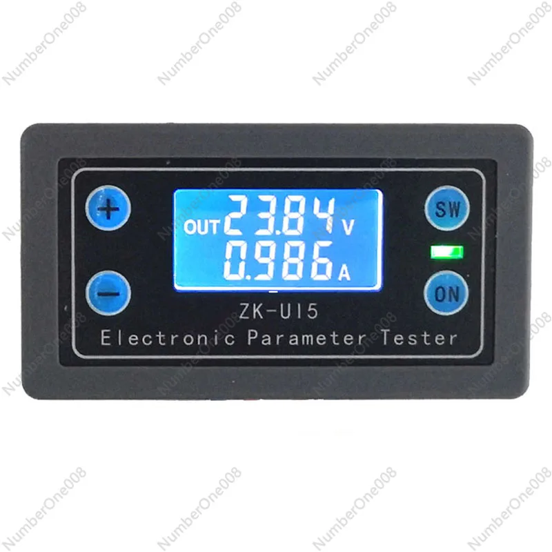 Multifunction DC Power Meter Coulomb Counter UI5, with Time Record and Protection for Battery Management