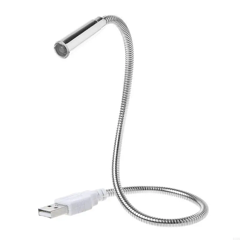 R1WB USB Đèn linh hoạt Cổ ngỗng Đèn phát sáng Văn phòng Làm việc Viết Đọc sách