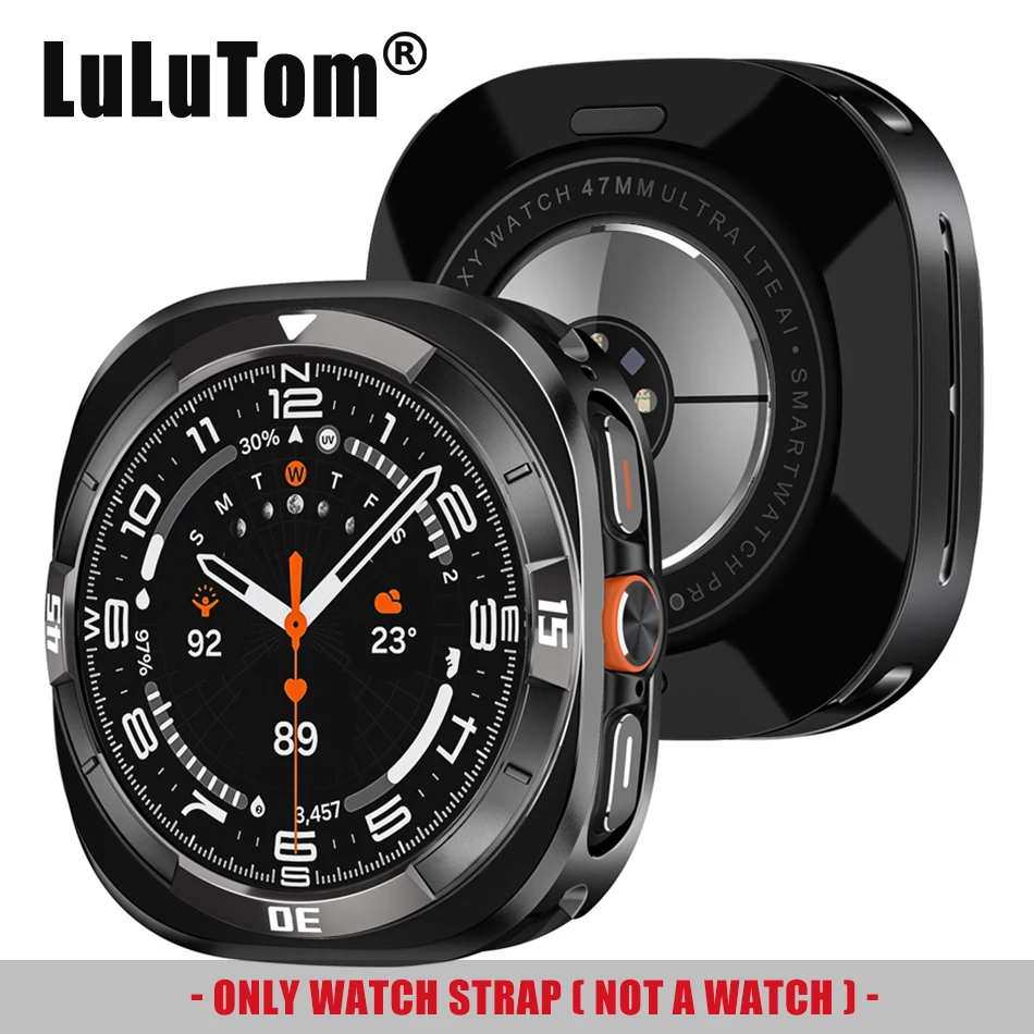 

Металлический защитный чехол для Samsung Galaxy Watch Ultra 47 мм 2024 2025, алюминиевый бампер, ударопрочный чехол для Galaxy Watch 7/8