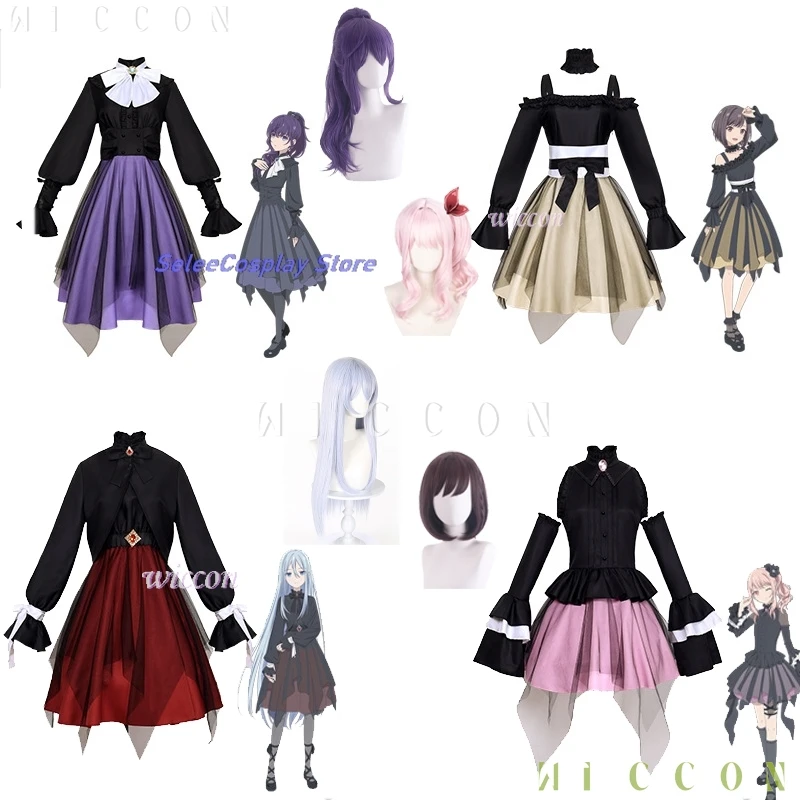 

disfraz mujer Project Sekai Colorful Stage! MAFUYU SHINONOME ENA MIZUKI KANADE Cosplay Costume 25-ji, Nightcord de New Unifo